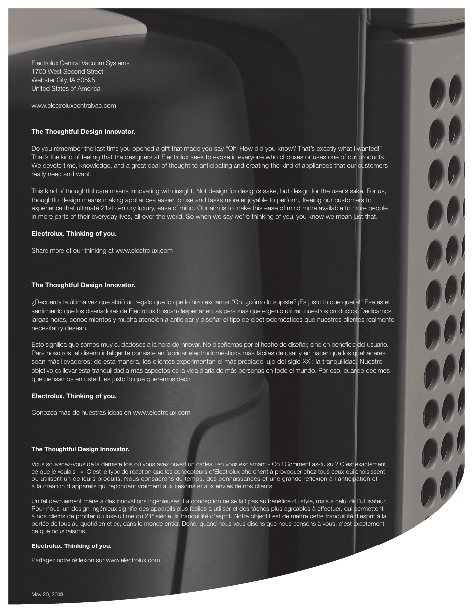 Electrolux ZCV910 User Manual | Page 24 / 24