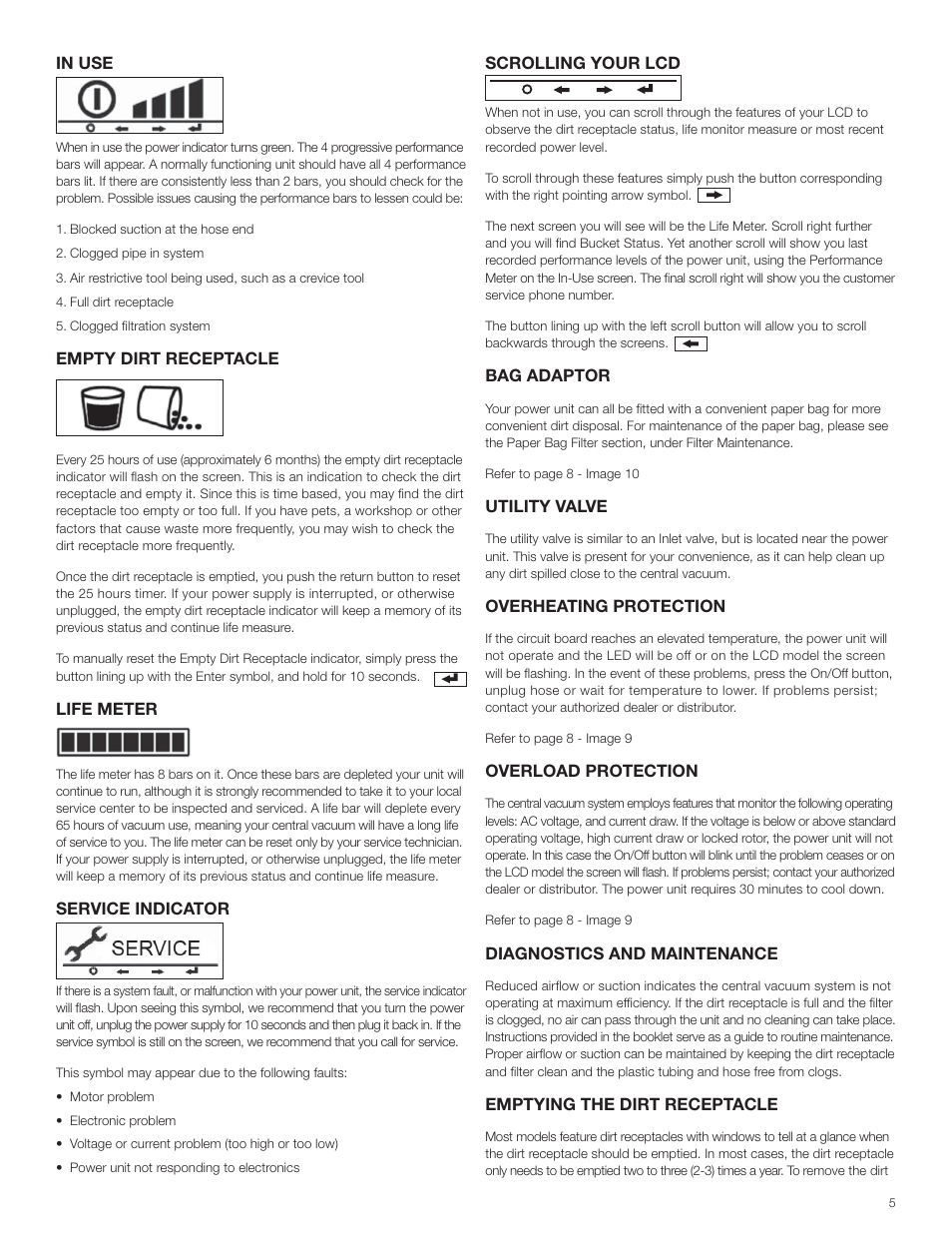 Electrolux ZCV910 User Manual | Page 5 / 24