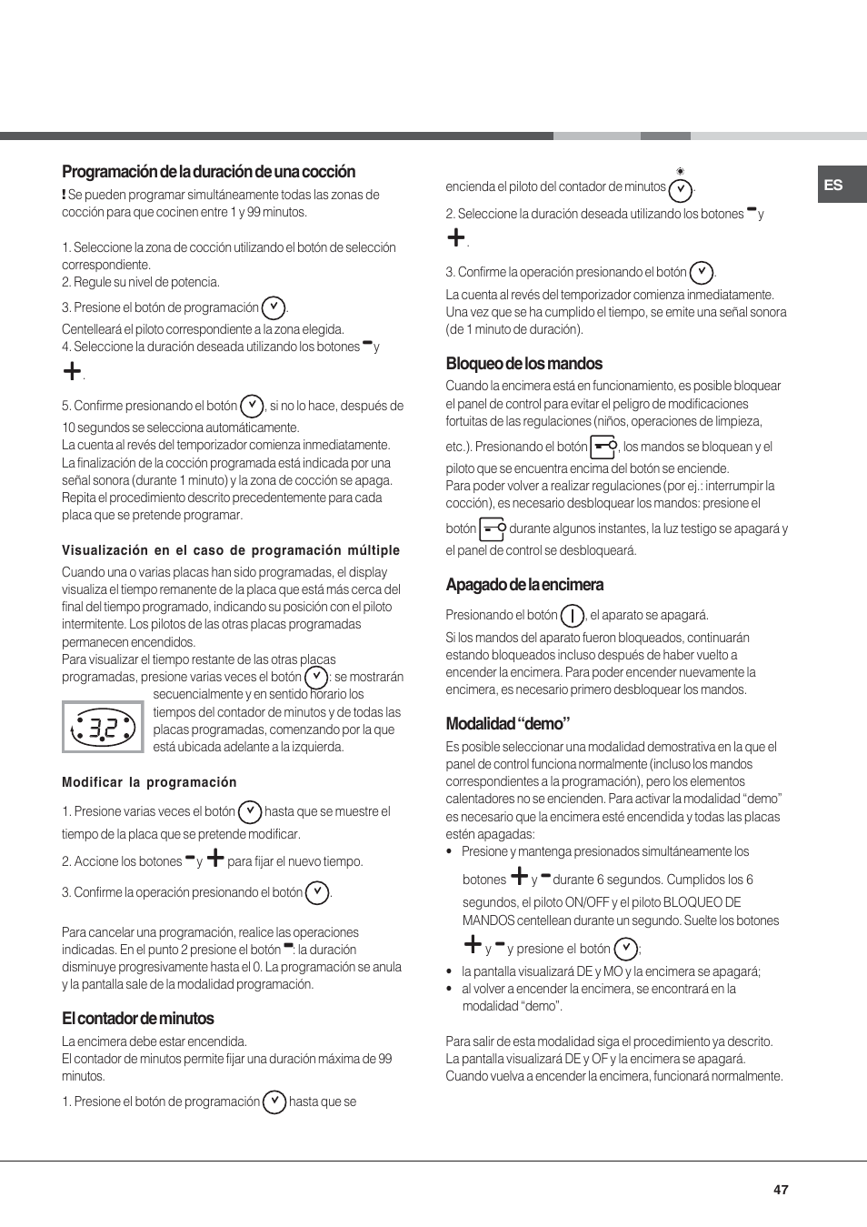 Hotpoint Ariston KIC 740 B IT User Manual | Page 47 / 52