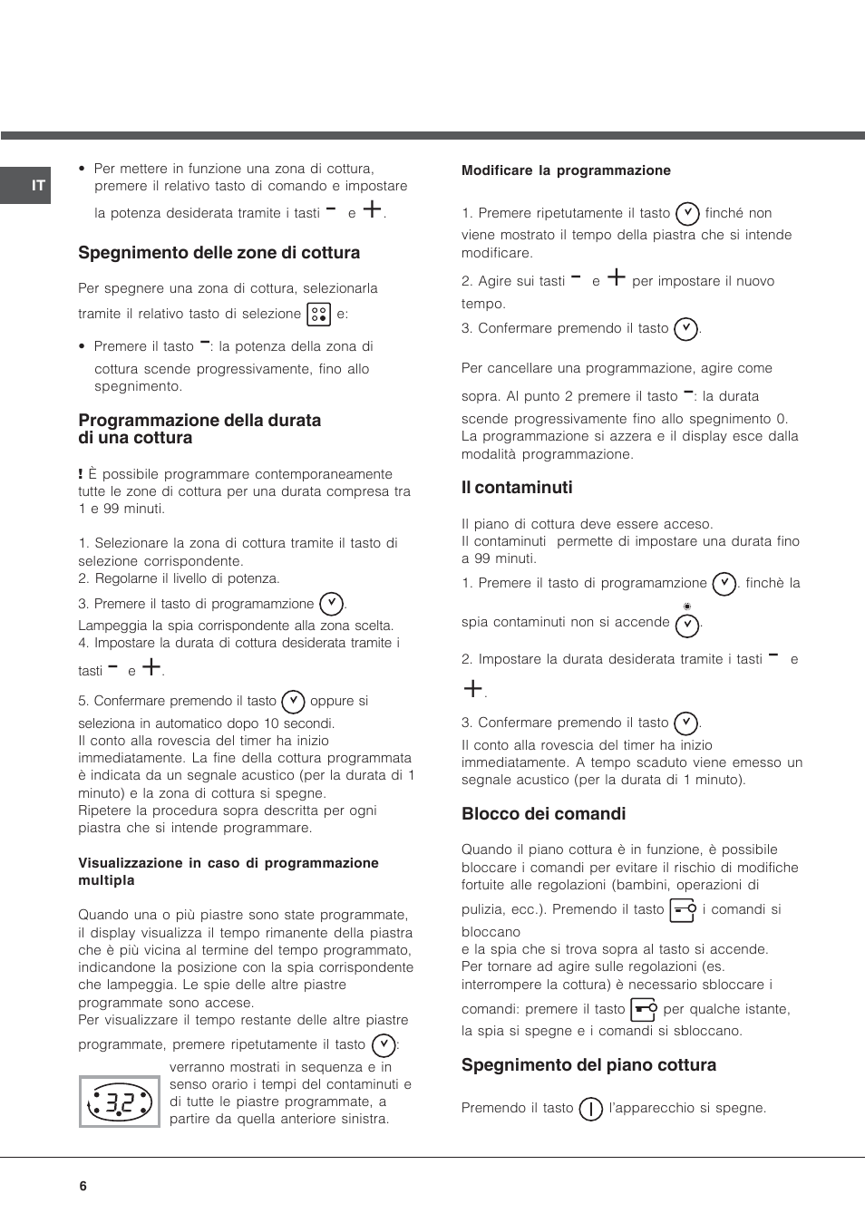 Hotpoint Ariston KIC 740 B IT User Manual | Page 6 / 52