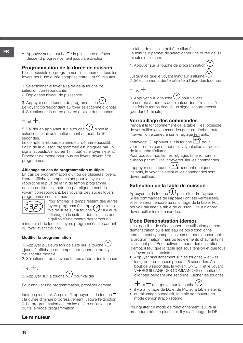 Hotpoint Ariston KIC 740 B IT User Manual | Page 18 / 80