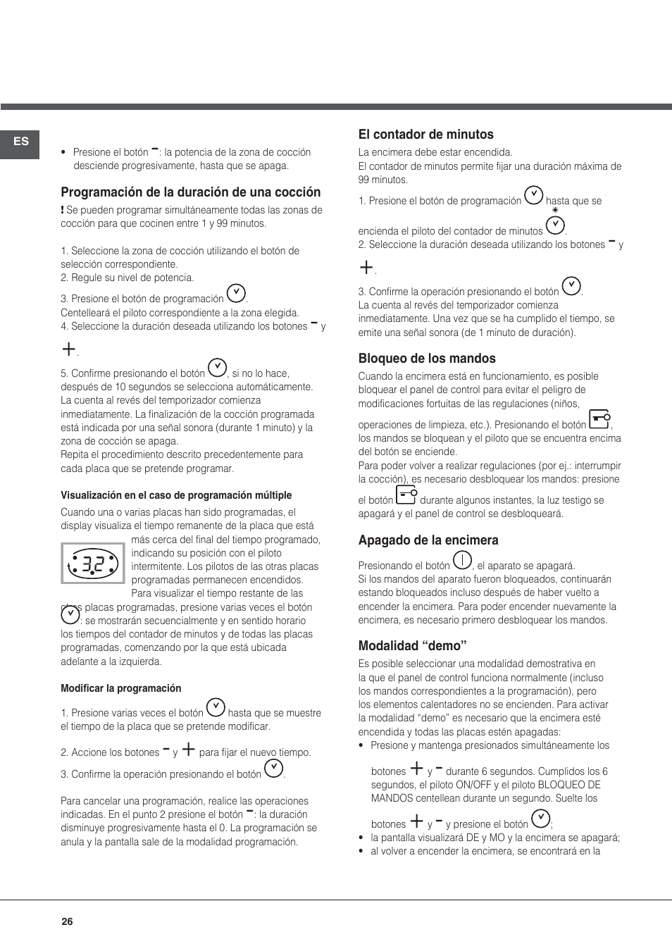 Hotpoint Ariston KIC 740 B IT User Manual | Page 26 / 80