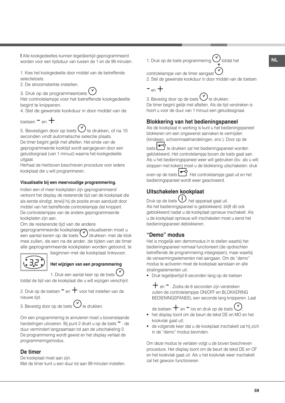 Hotpoint Ariston KIC 740 B IT User Manual | Page 59 / 80