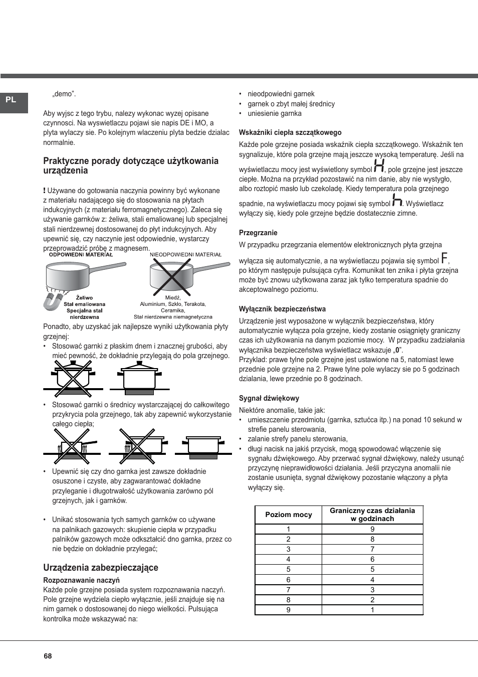 Hotpoint Ariston KIC 740 B IT User Manual | Page 68 / 80