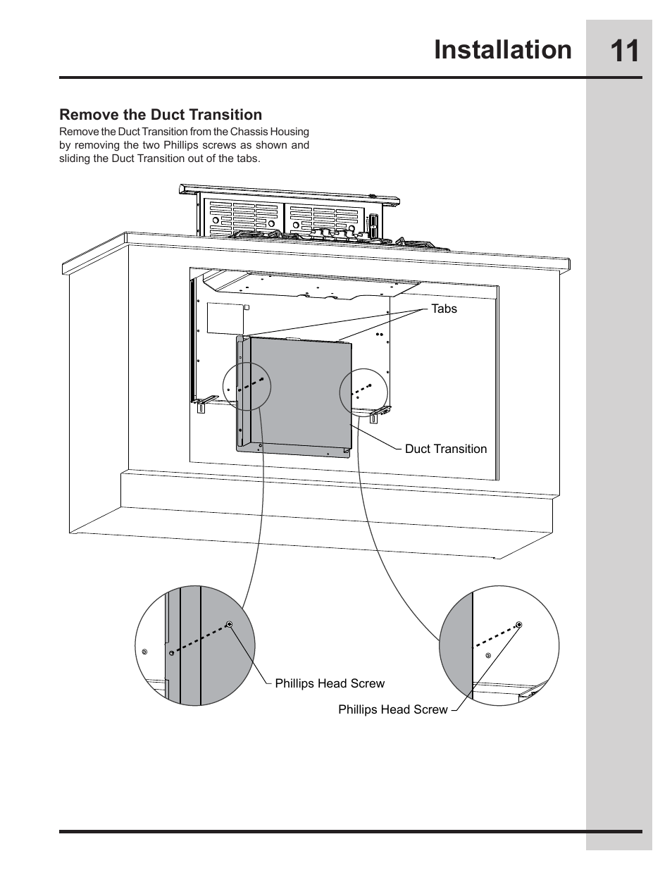 Installation | Electrolux EI30DD10KS User Manual | Page 11 / 18