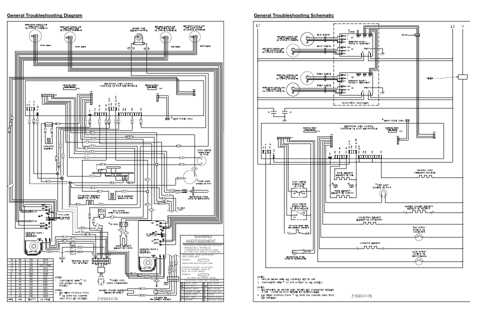 Avertissement, Warning | Electrolux EI30IF40LS User Manual | Page 4 / 4