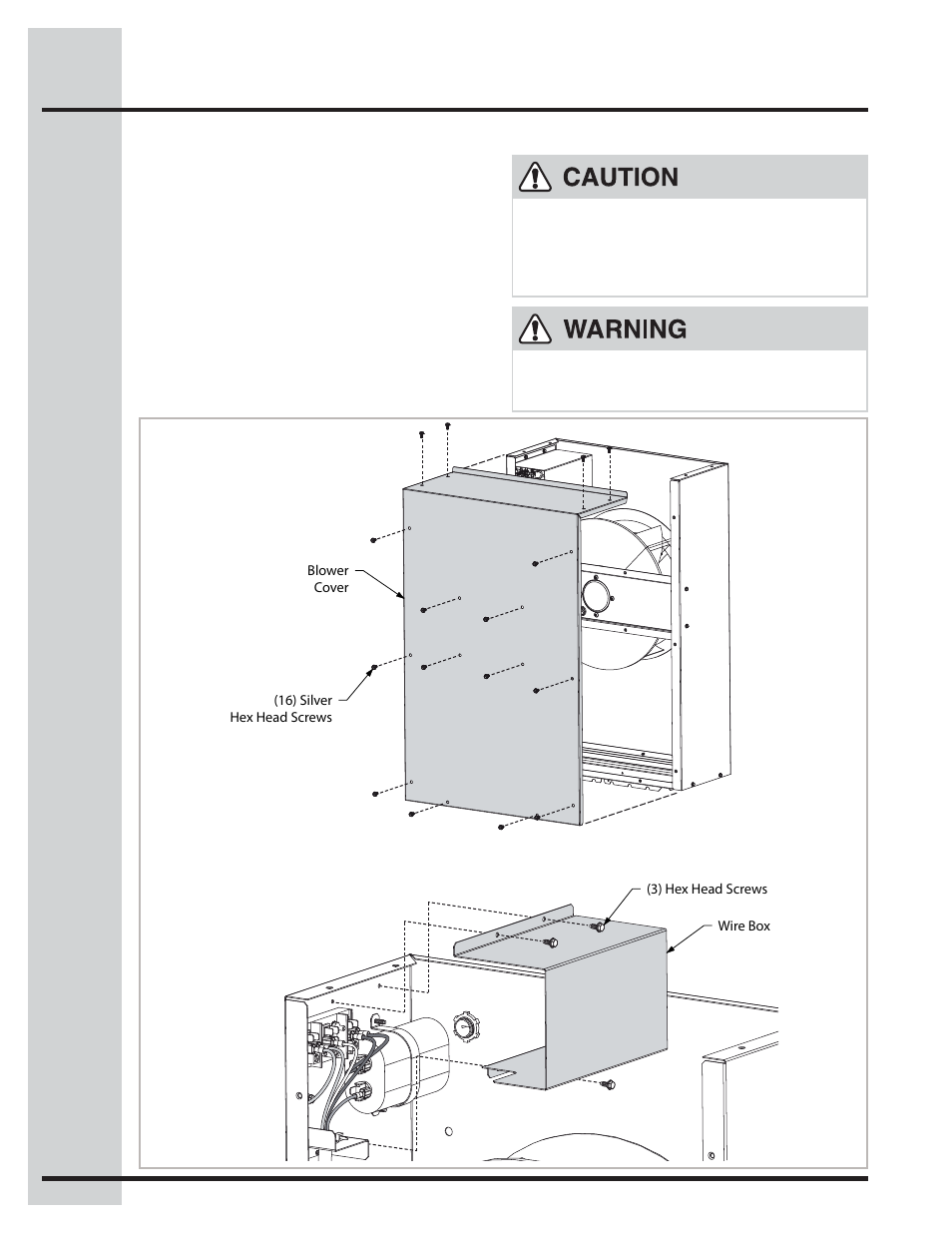 Installation of blower assembly | Electrolux EI16DDPRKS User Manual | Page 8 / 16