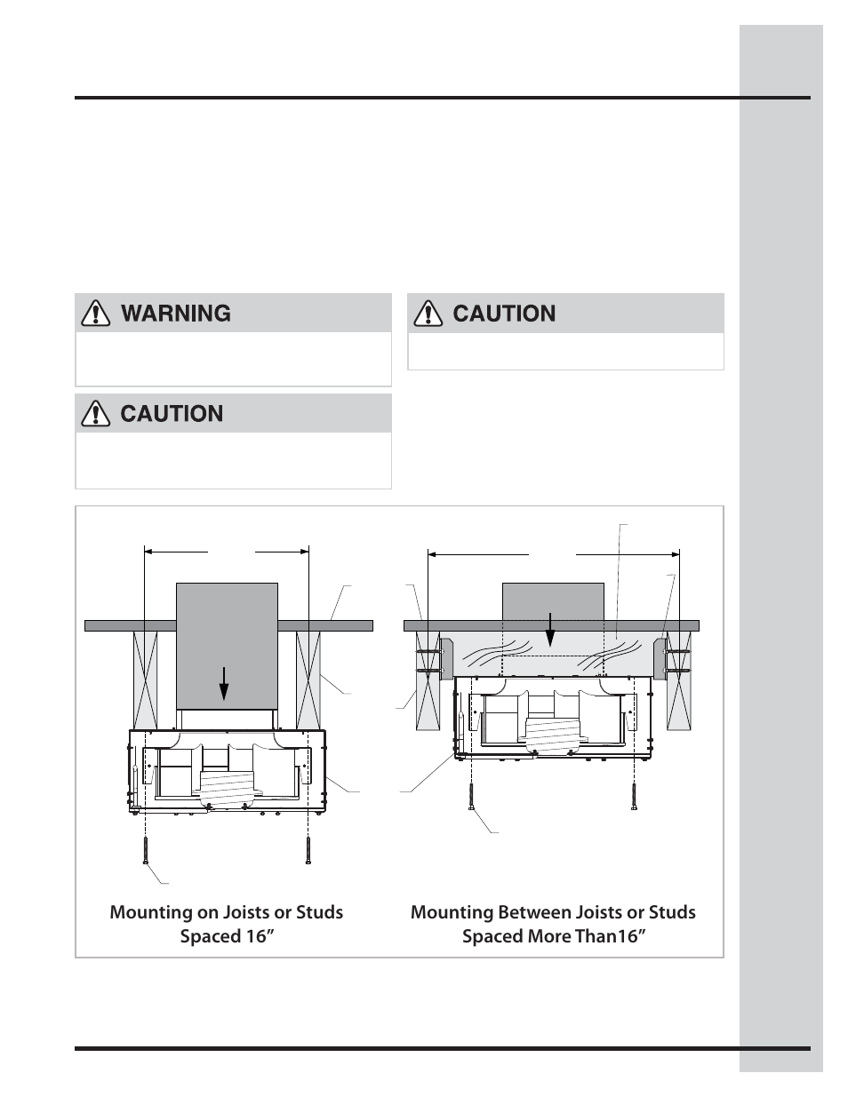 Mount main housing to structure | Electrolux EI16DDPRKS User Manual | Page 9 / 16