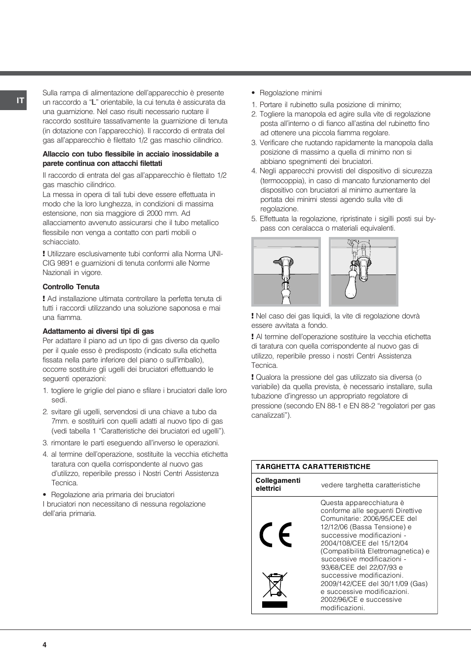 Hotpoint Ariston PF 640 ES (WH)-HA User Manual | Page 4 / 56