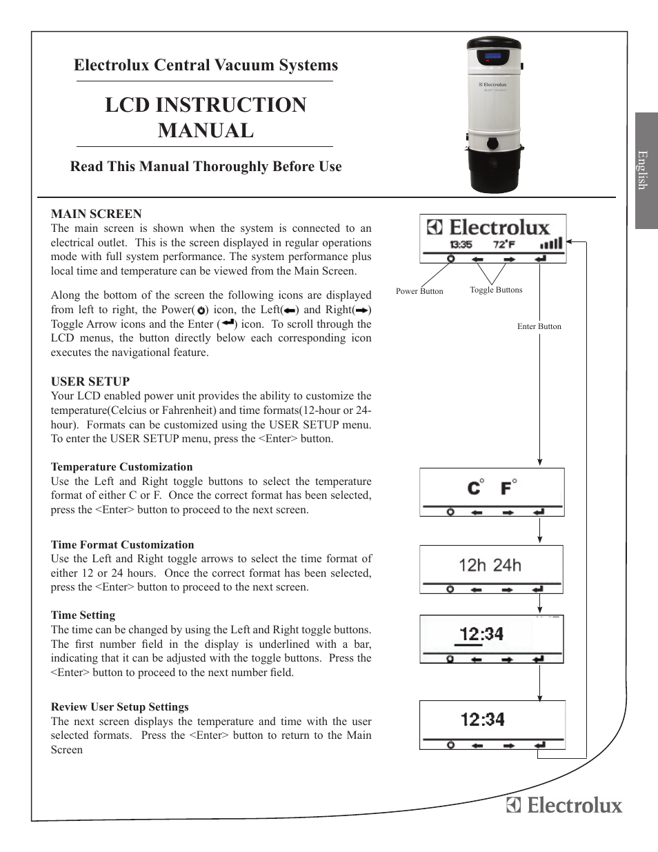 Electrolux ZCV900 User Manual | 12 pages