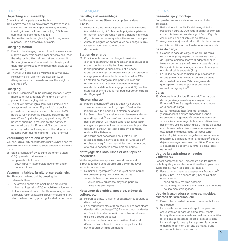 Electrolux EL1014A User Manual | Page 9 / 16