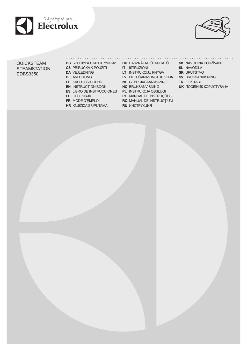 Electrolux EDBS3350 User Manual | 112 pages