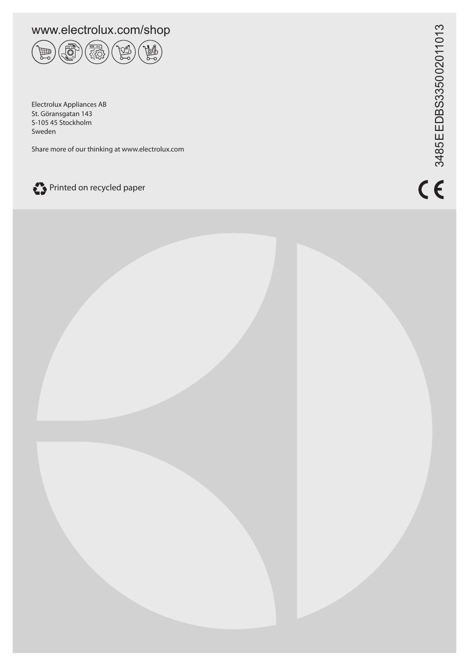 Edbs3350 | Electrolux EDBS3350 User Manual | Page 112 / 112