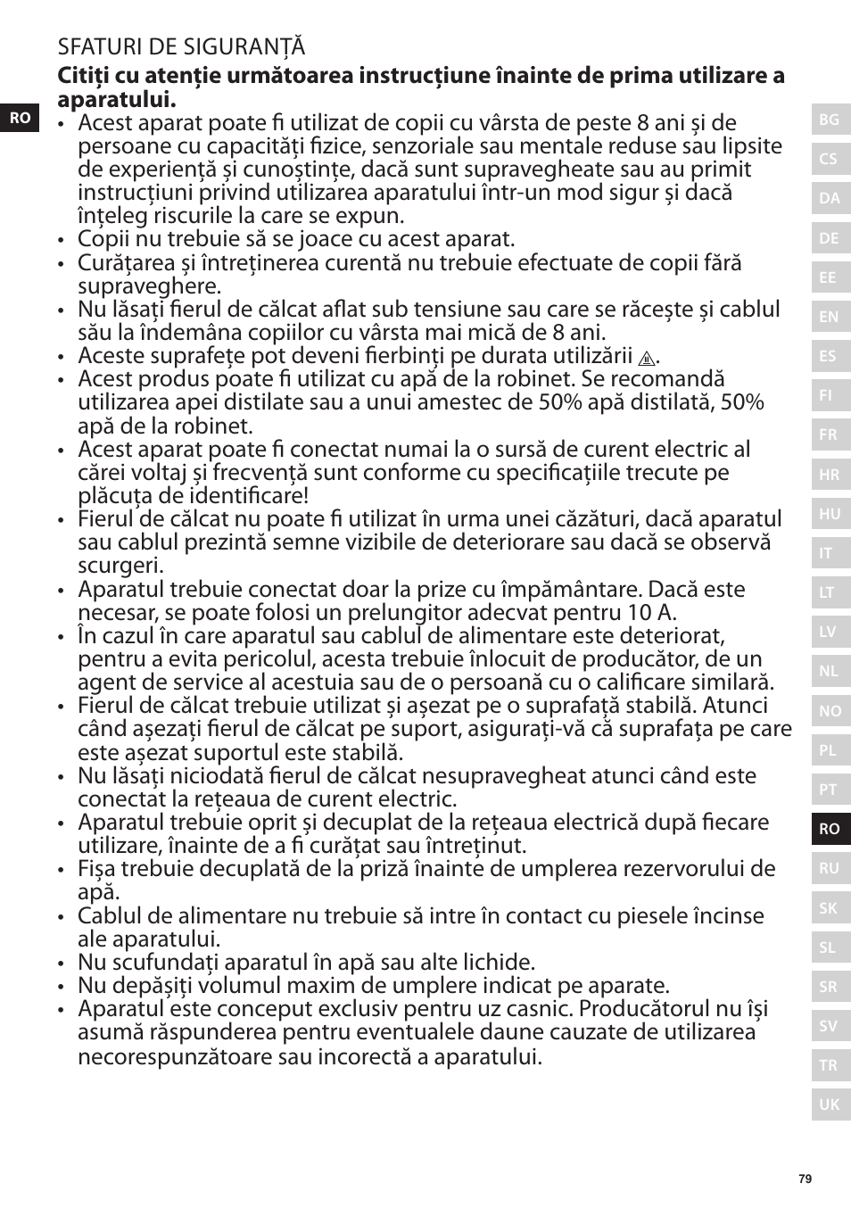 Electrolux EDBS3350 User Manual | Page 79 / 112