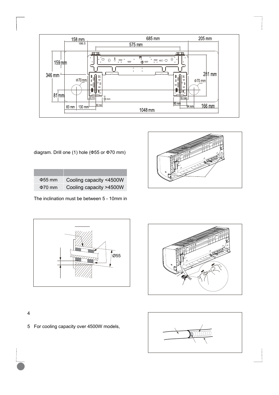 Eco cool - installation manual_l1 v2_ 10, Indoor, Outdoor | Electrolux EXI18HL1WE User Manual | Page 10 / 136