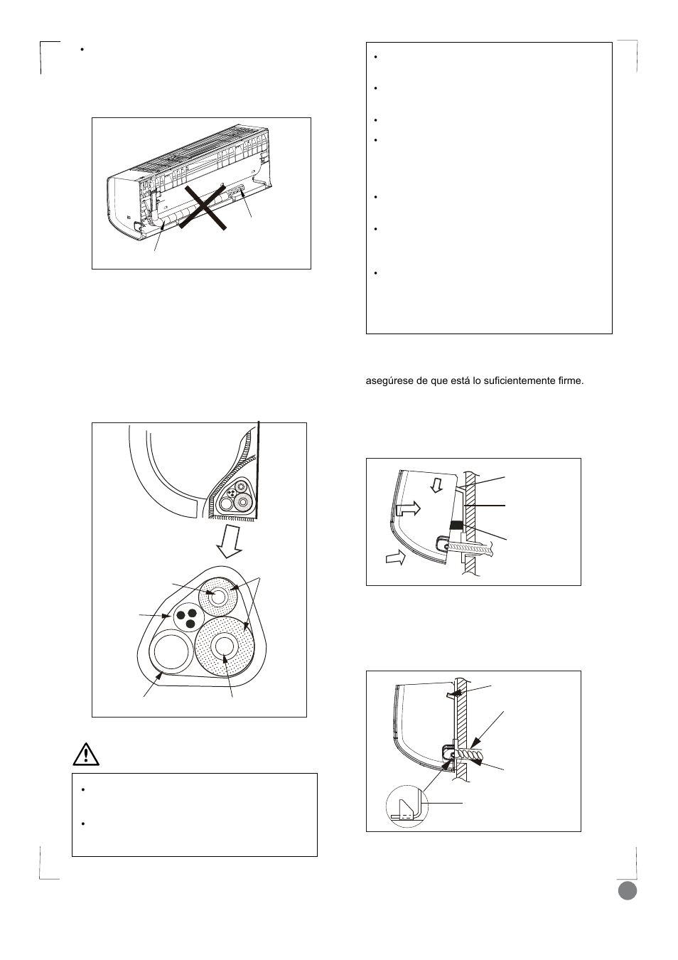 Eco cool - installation manual_l1 v2_101, Precaución | Electrolux EXI18HL1WE User Manual | Page 101 / 136