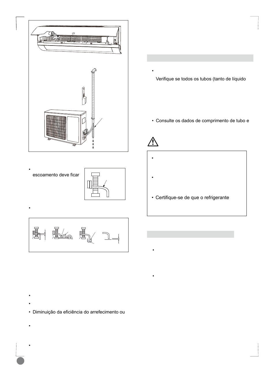 Eco cool - installation manual_l1 v2_130, Atenção | Electrolux EXI18HL1WE User Manual | Page 130 / 136