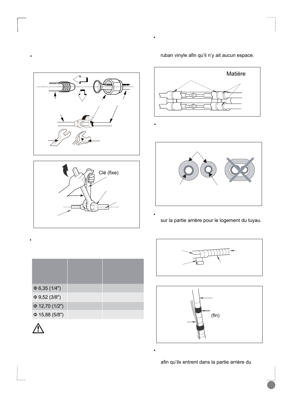 Eco cool - installation manual_l1 v2_ 37, Isolation thermique, Tuyau d’aspiration tuyau de liquide | Electrolux EXI18HL1WE User Manual | Page 37 / 136