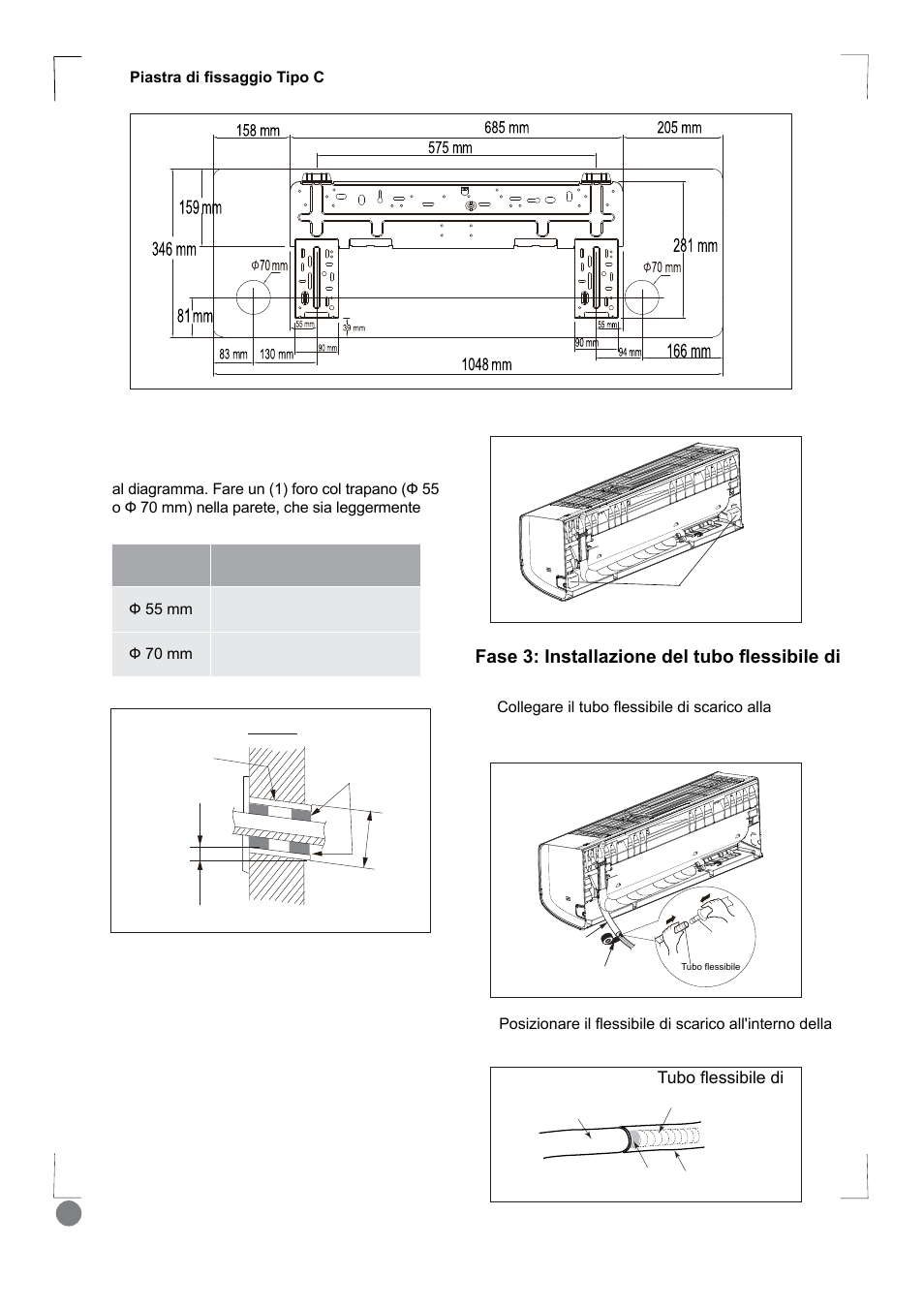 Eco cool - installation manual_l1 v2_ 76, Interno, Esterno | Electrolux EXI18HL1WE User Manual | Page 76 / 136