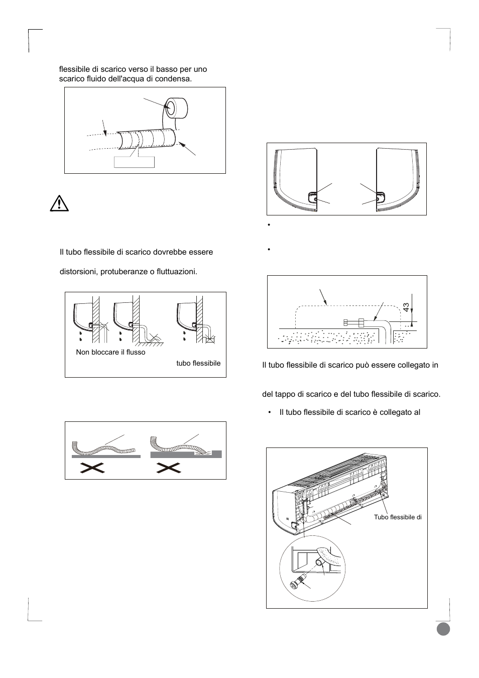 Eco cool - installation manual_l1 v2_ 77, Fase 4: installazione dell'unità interna, Attenzione | Electrolux EXI18HL1WE User Manual | Page 77 / 136