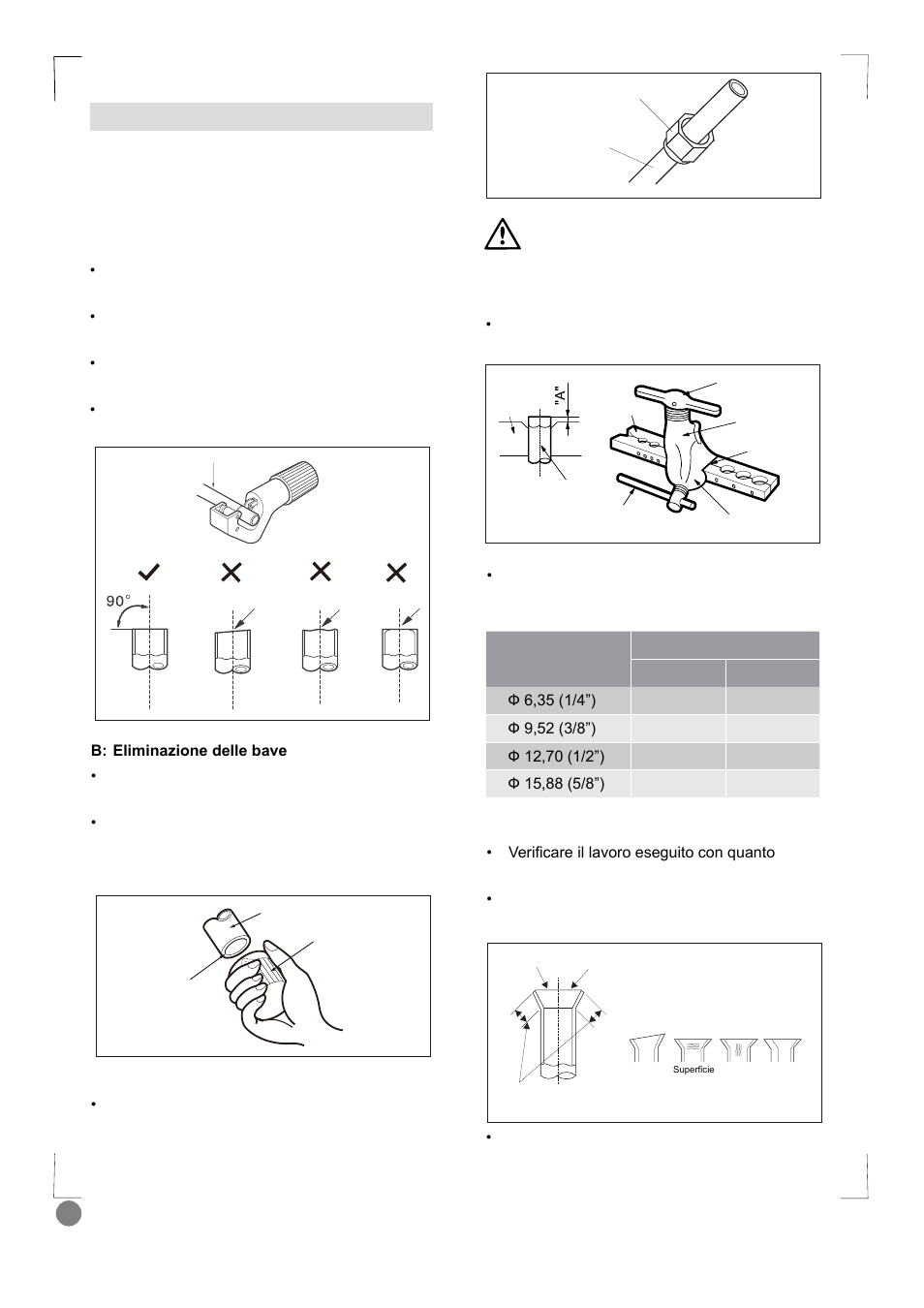 Eco cool - installation manual_l1 v2_ 80, Attenzione | Electrolux EXI18HL1WE User Manual | Page 80 / 136