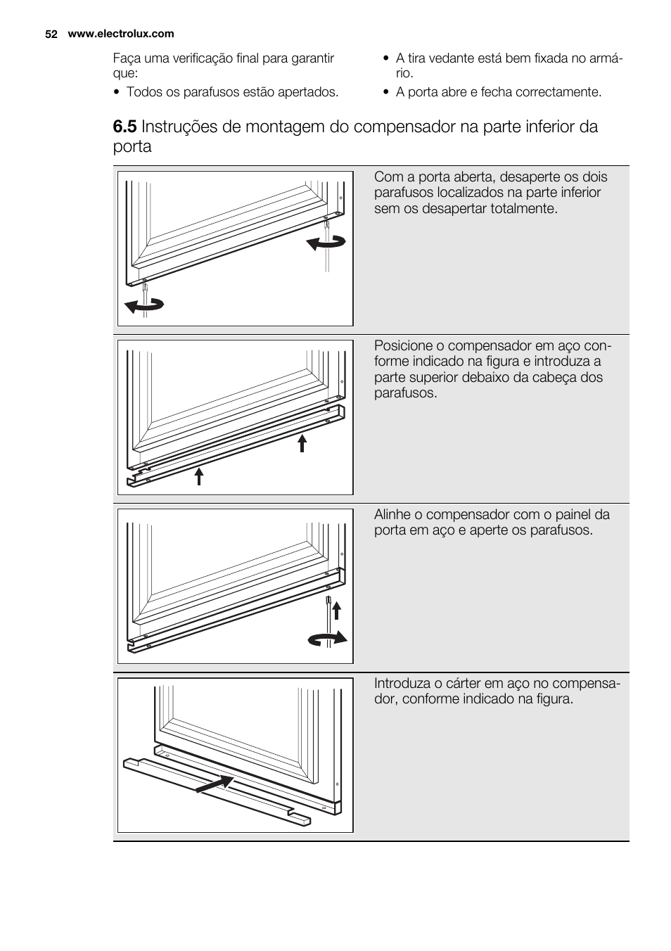 Electrolux ERW3313AOX User Manual | Page 52 / 76