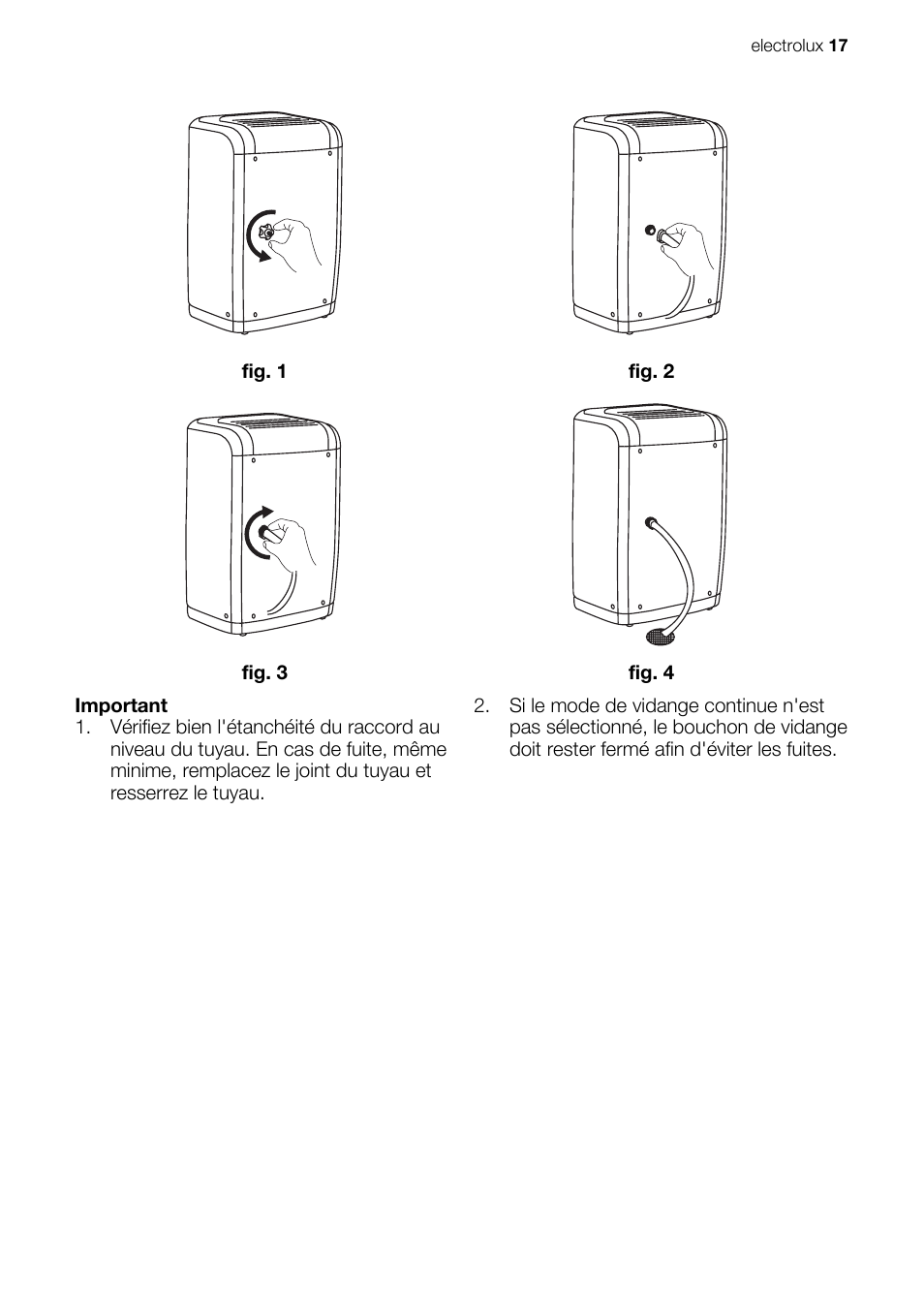 Electrolux EXD15DN3W User Manual | Page 17 / 80