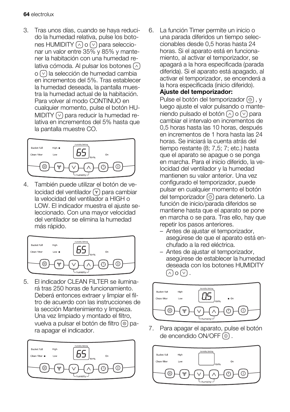 Electrolux EXD15DN3W User Manual | Page 64 / 80