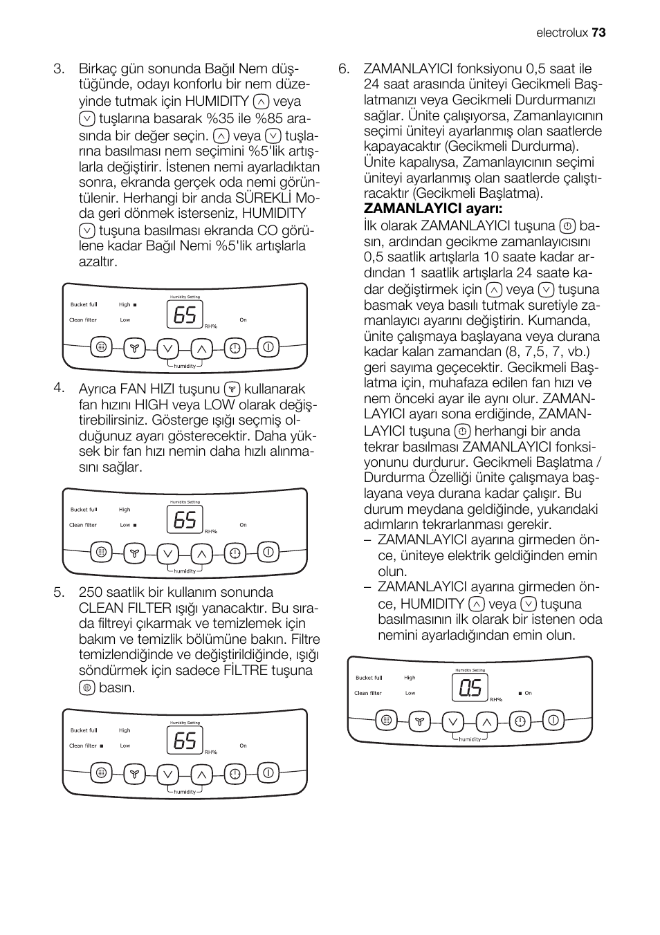 Electrolux EXD15DN3W User Manual | Page 73 / 80