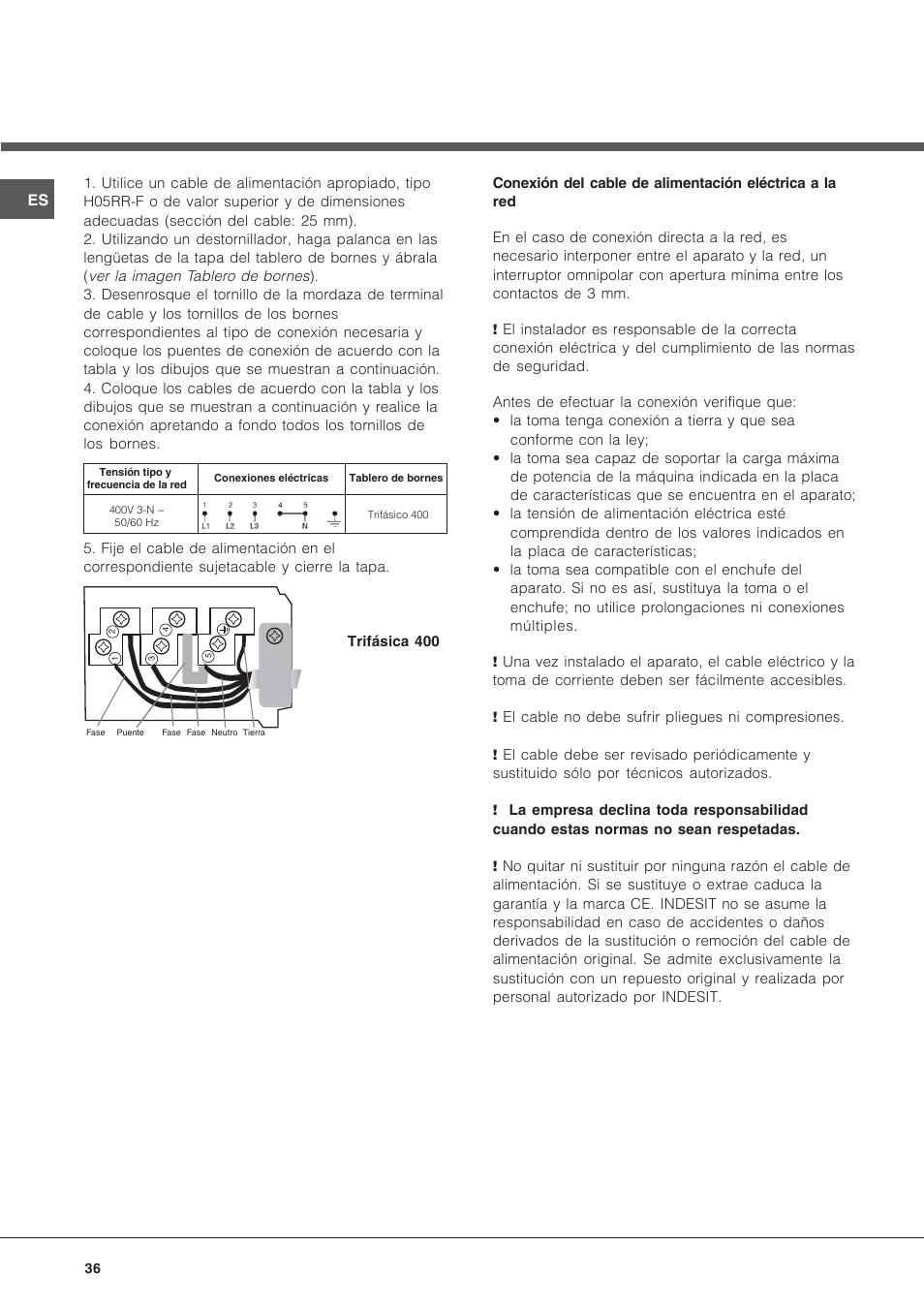 Hotpoint Ariston KRM 640 X User Manual | Page 36 / 72