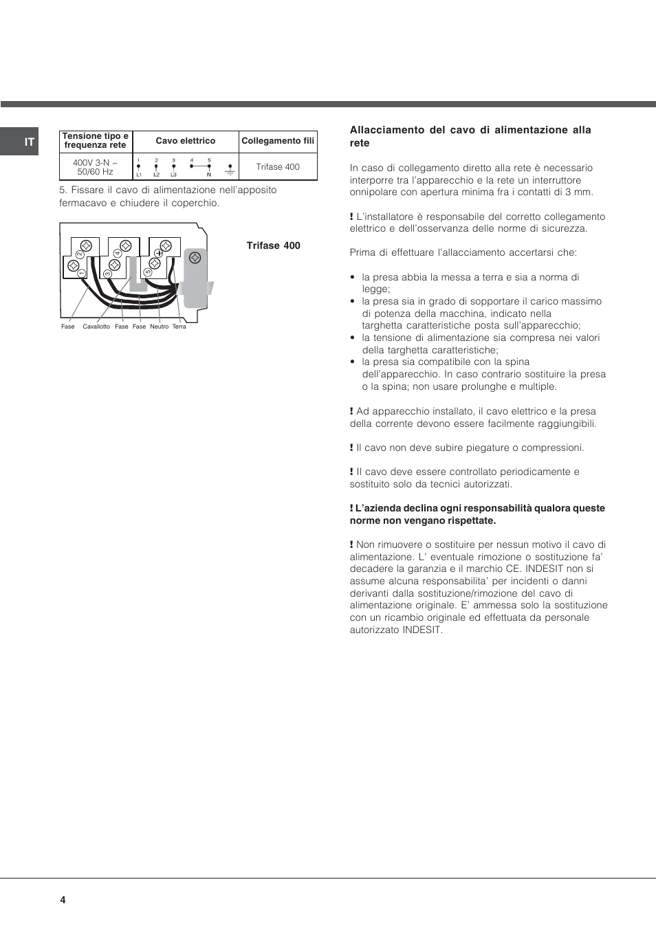 Hotpoint Ariston KRM 640 X User Manual | Page 4 / 72