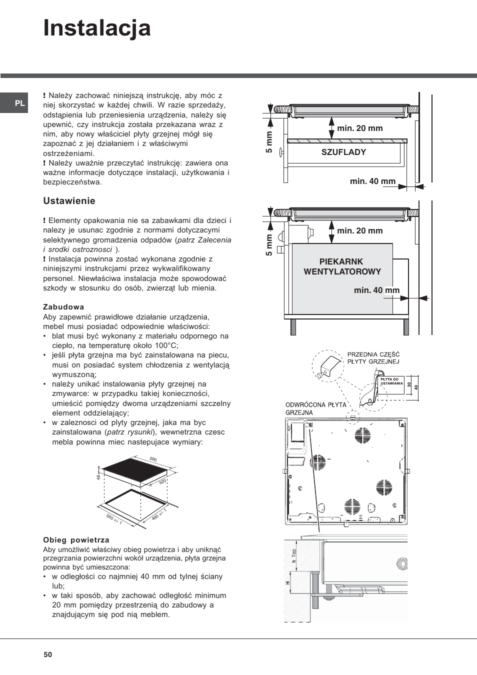 Hotpoint Ariston KRM 640 X User Manual | Page 50 / 72
