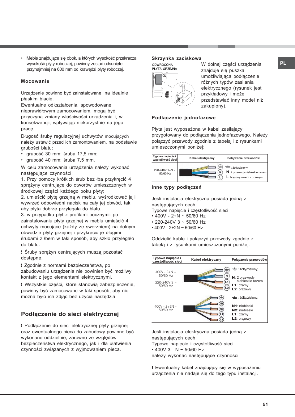 Hotpoint Ariston KRM 640 X User Manual | Page 51 / 72