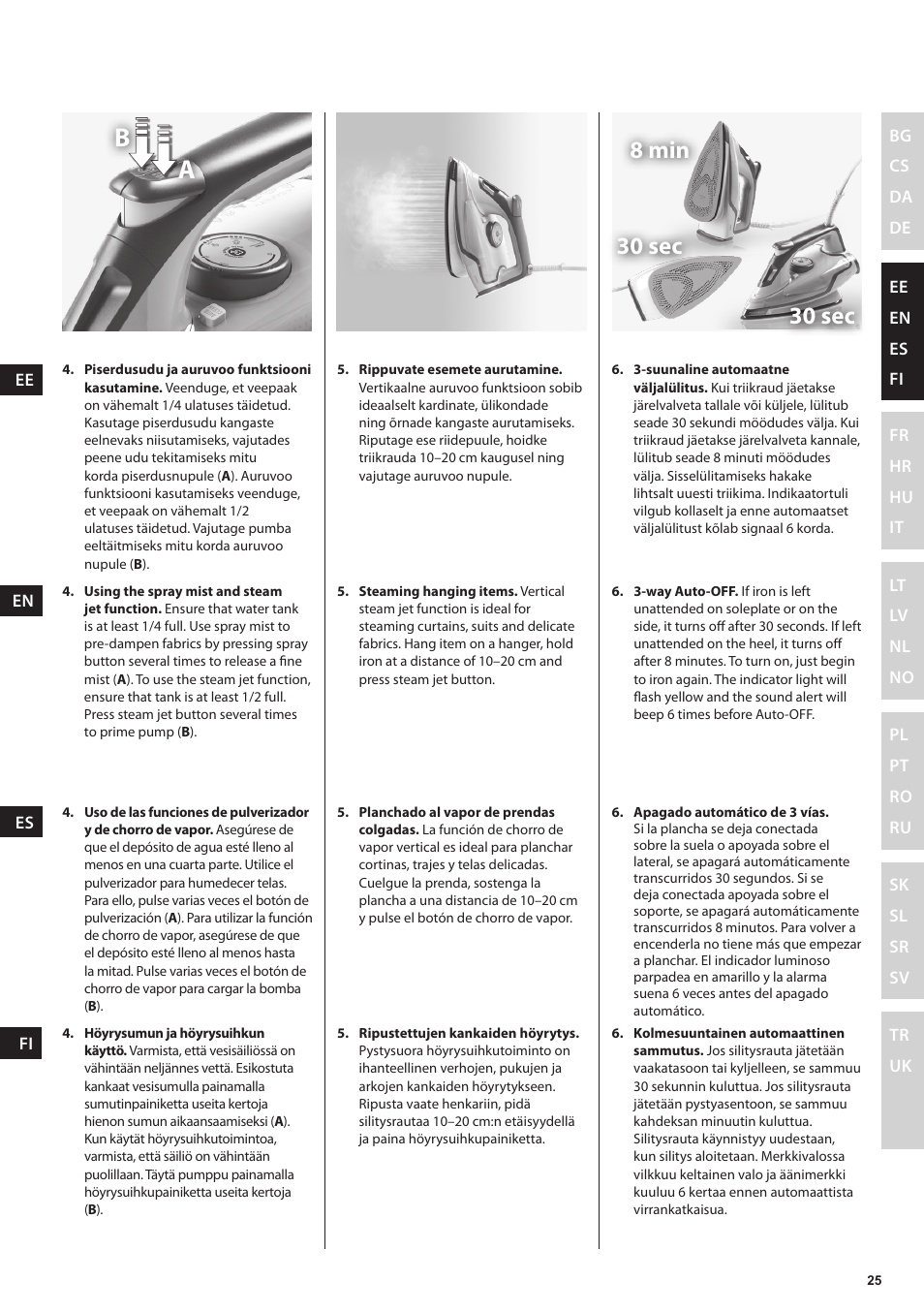 Electrolux EDB6120 User Manual | Page 25 / 96