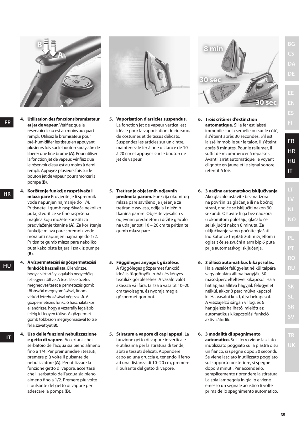 Electrolux EDB6120 User Manual | Page 39 / 96