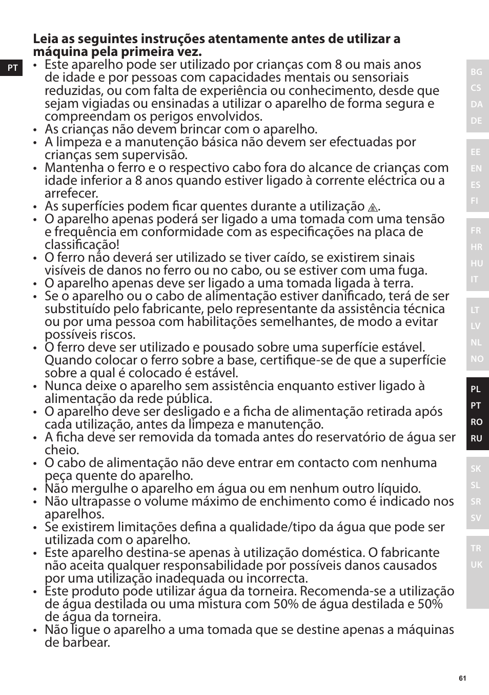 Electrolux EDB6120 User Manual | Page 61 / 96