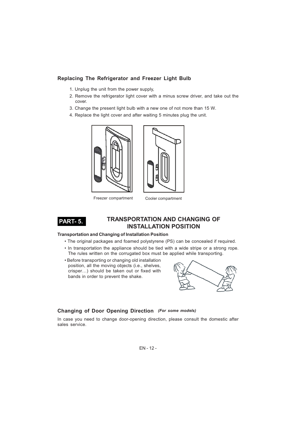 Part- 5 | Electrolux EJF4442AOX User Manual | Page 14 / 124