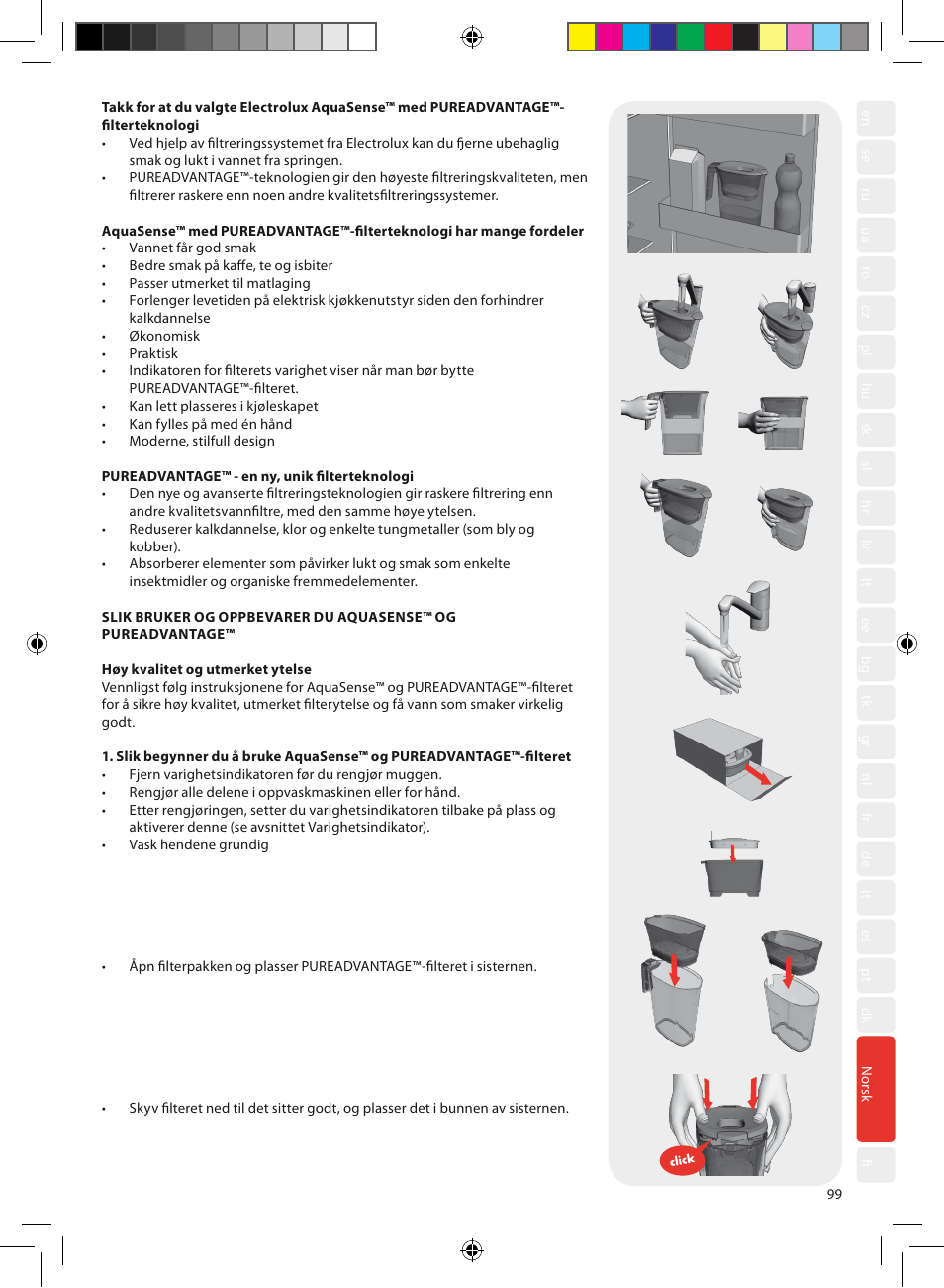 Electrolux EWFSJ4 User Manual | Page 101 / 112