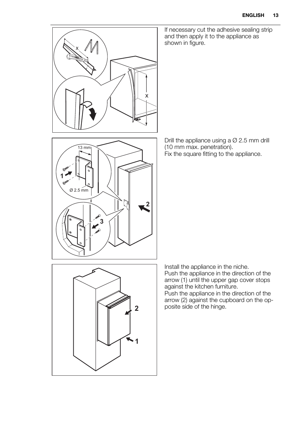 Electrolux EUN2243AOW User Manual | Page 13 / 76