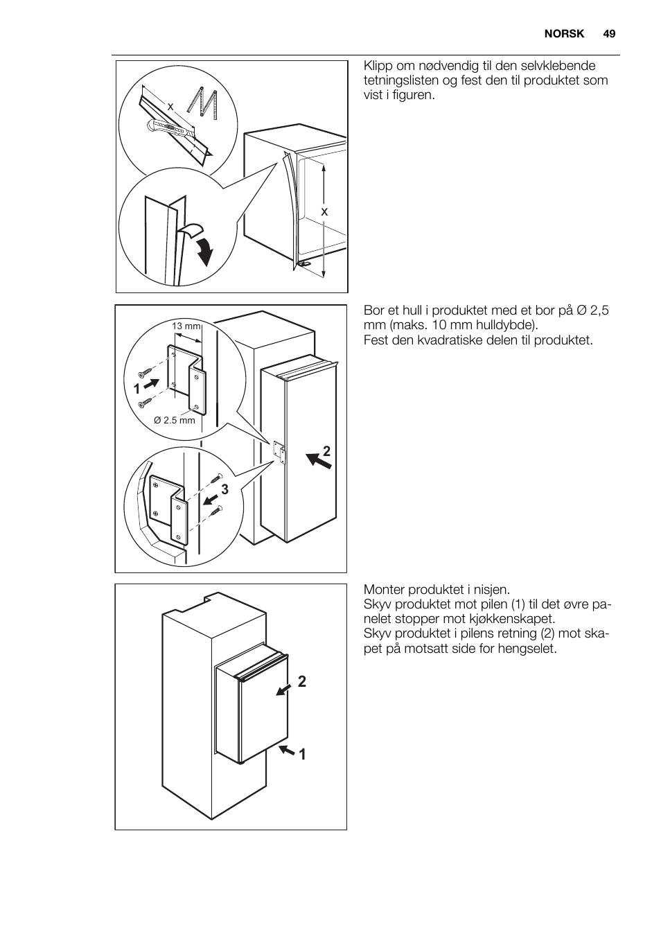 Electrolux EUN2243AOW User Manual | Page 49 / 76