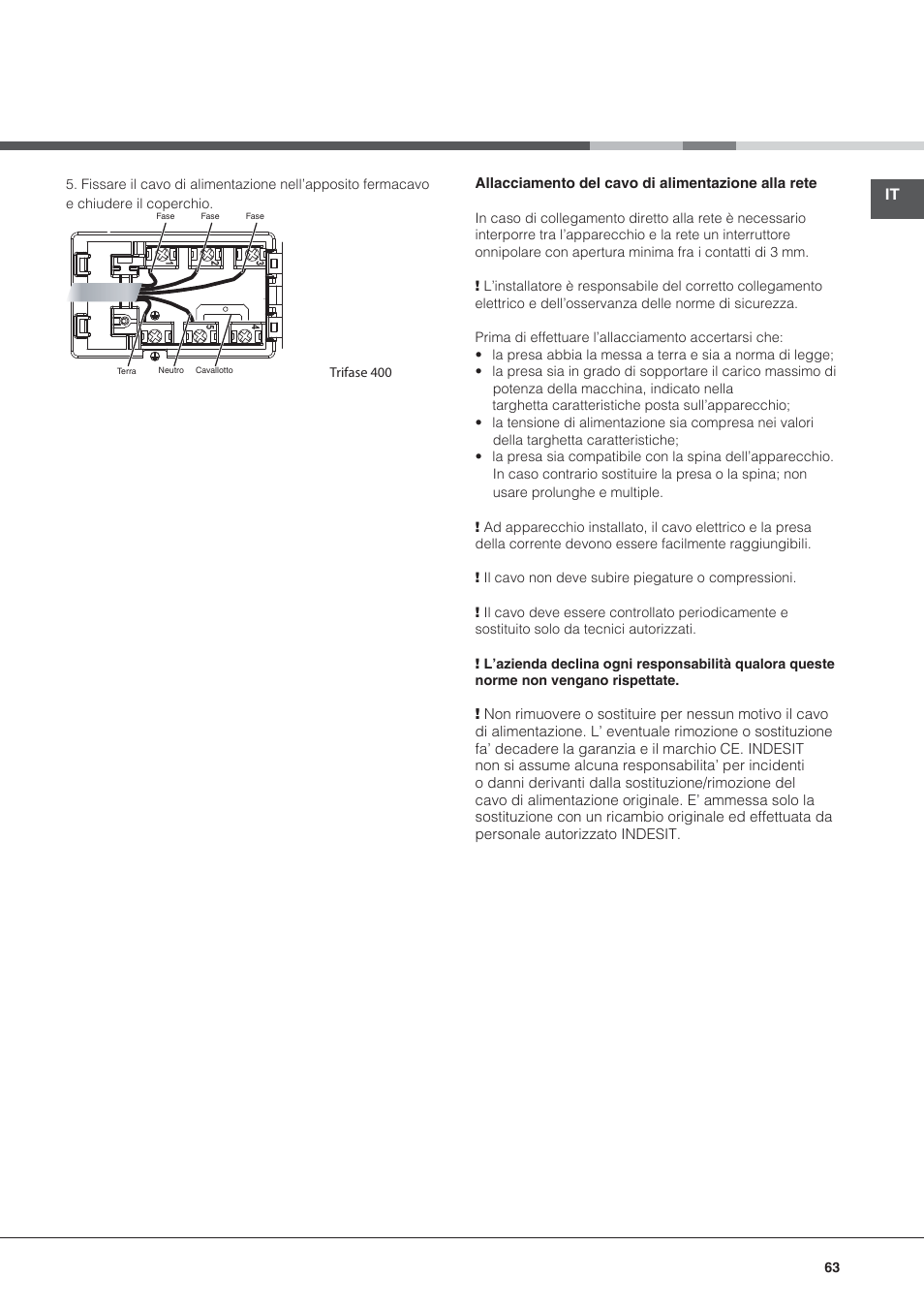 Hotpoint Ariston KRC 640 B  EU User Manual | Page 63 / 84