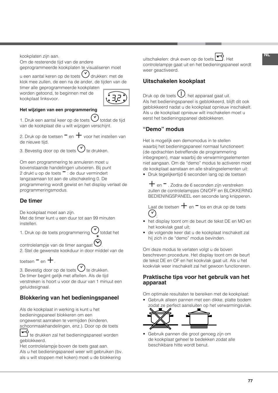 Hotpoint Ariston KRC 640 B  EU User Manual | Page 77 / 84