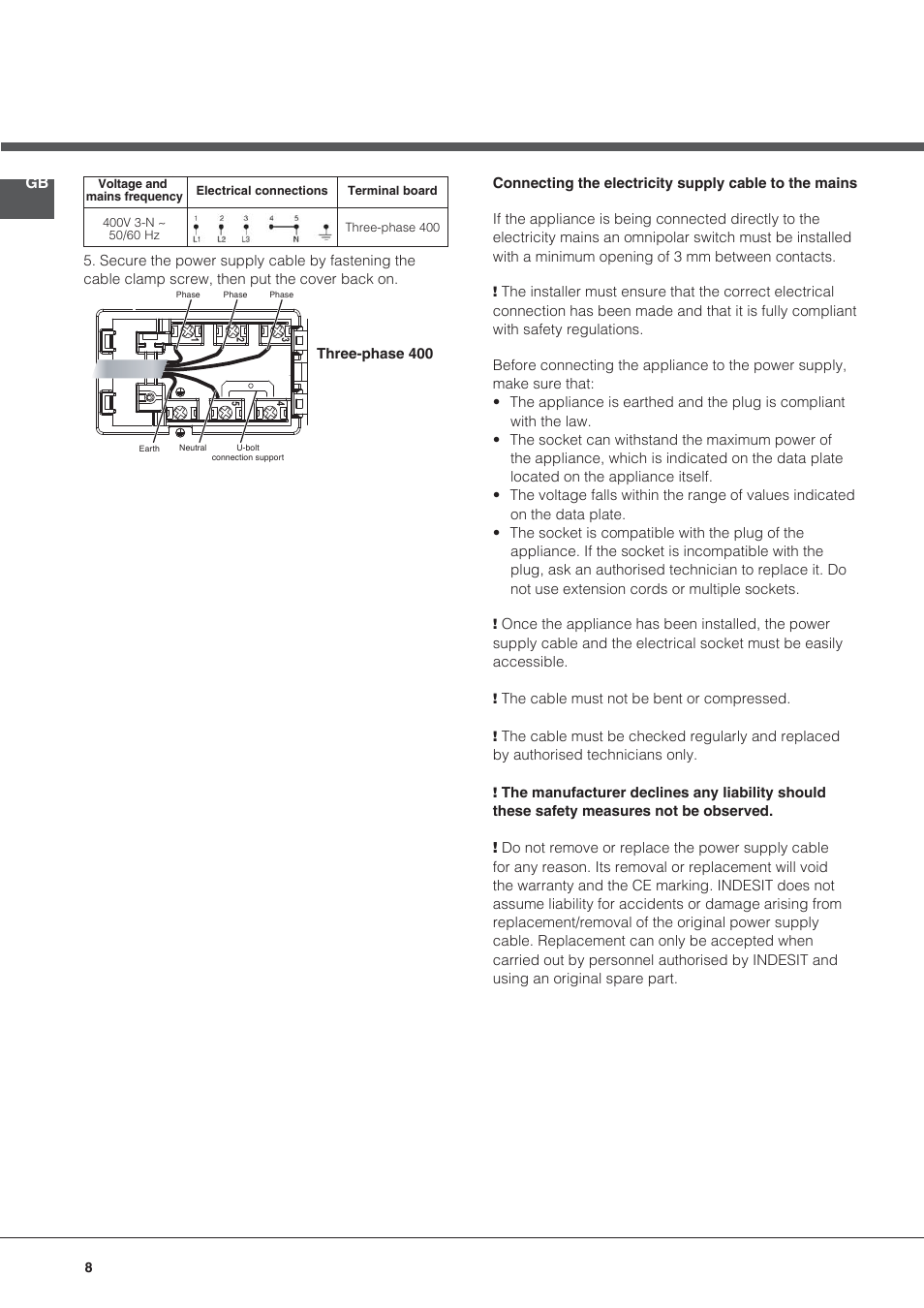 Hotpoint Ariston KRC 640 B  EU User Manual | Page 8 / 84