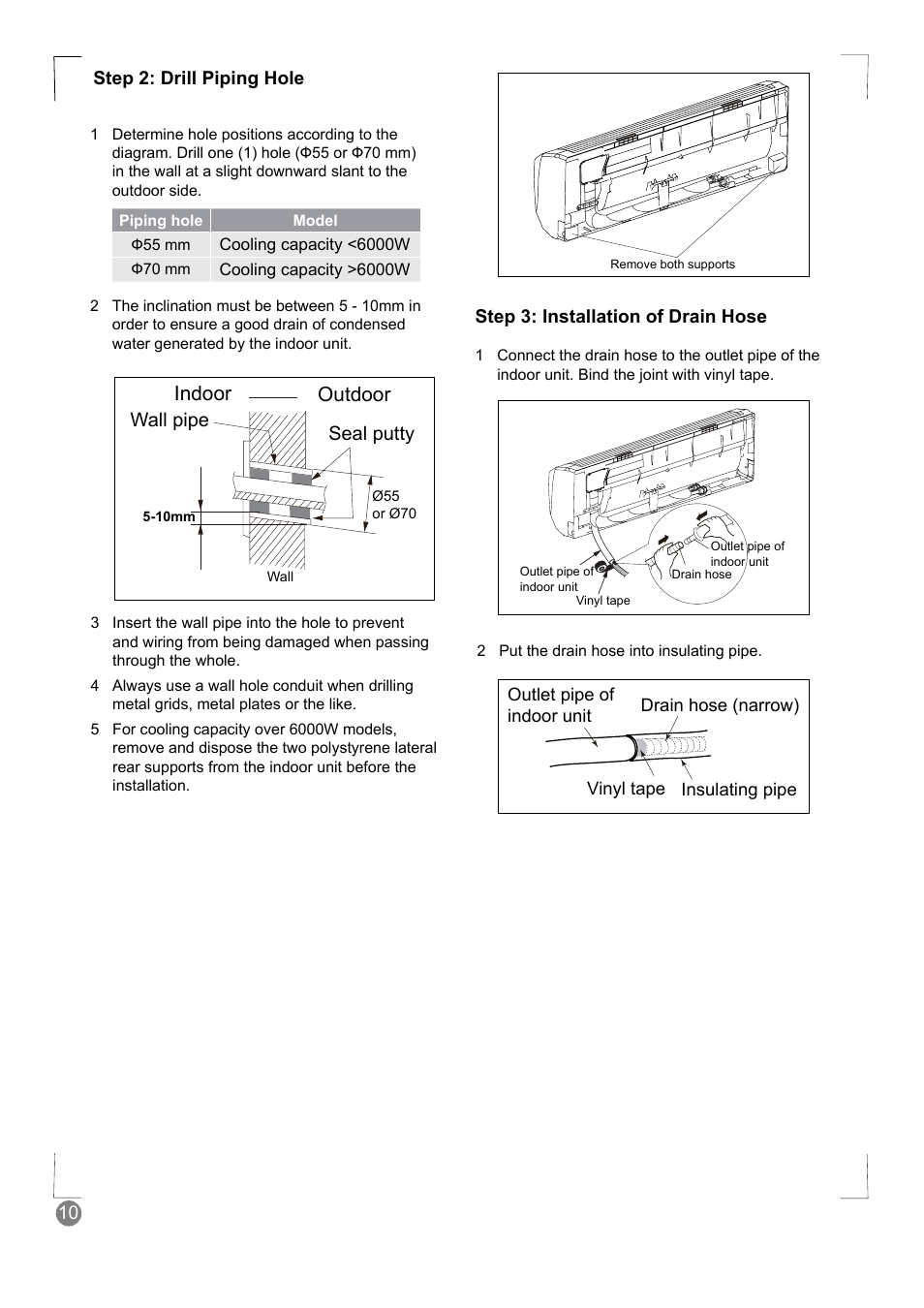 Indoor, Outdoor | Electrolux EXM24HV1WE User Manual | Page 10 / 90