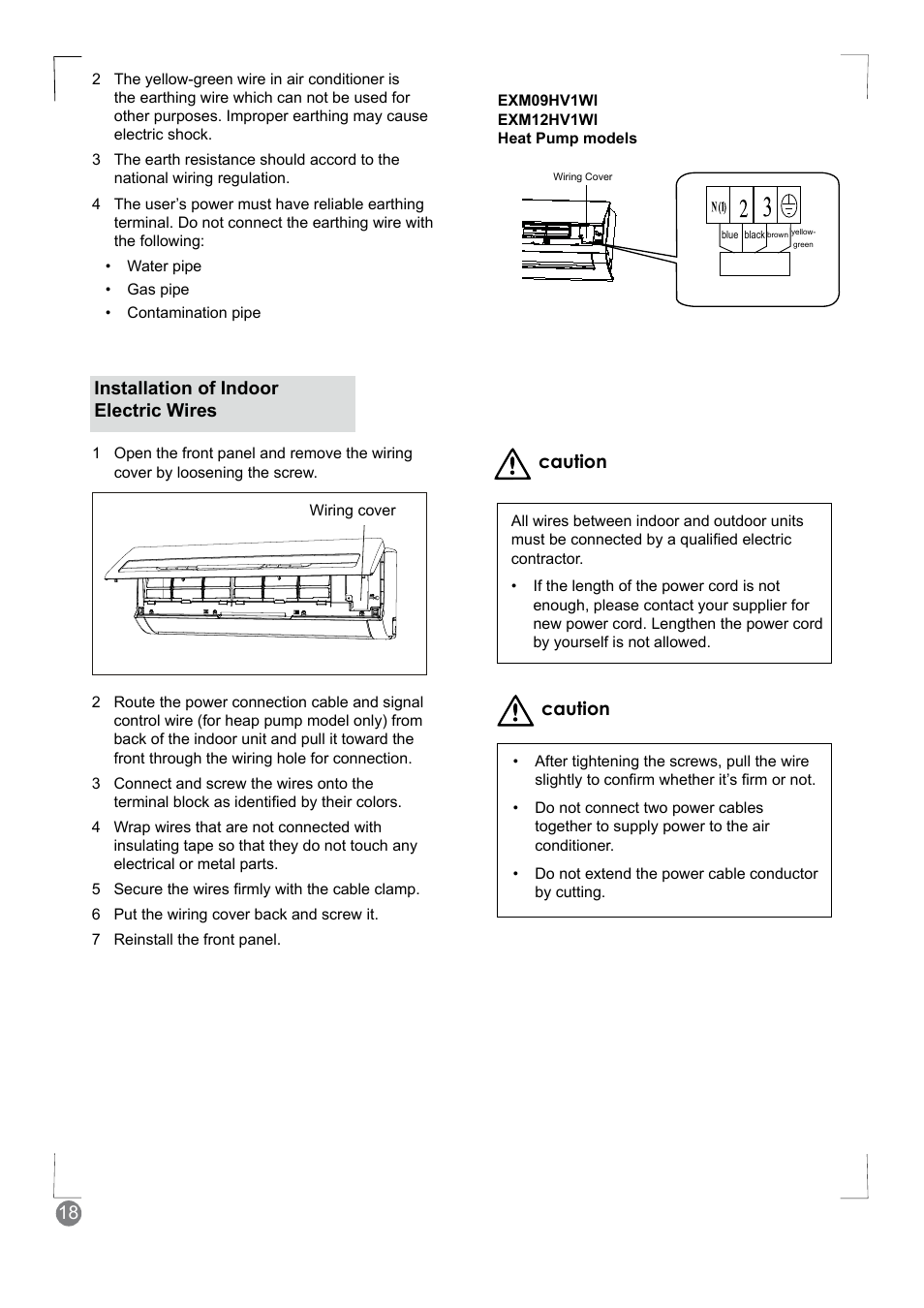 Electrolux EXM24HV1WE User Manual | Page 18 / 90