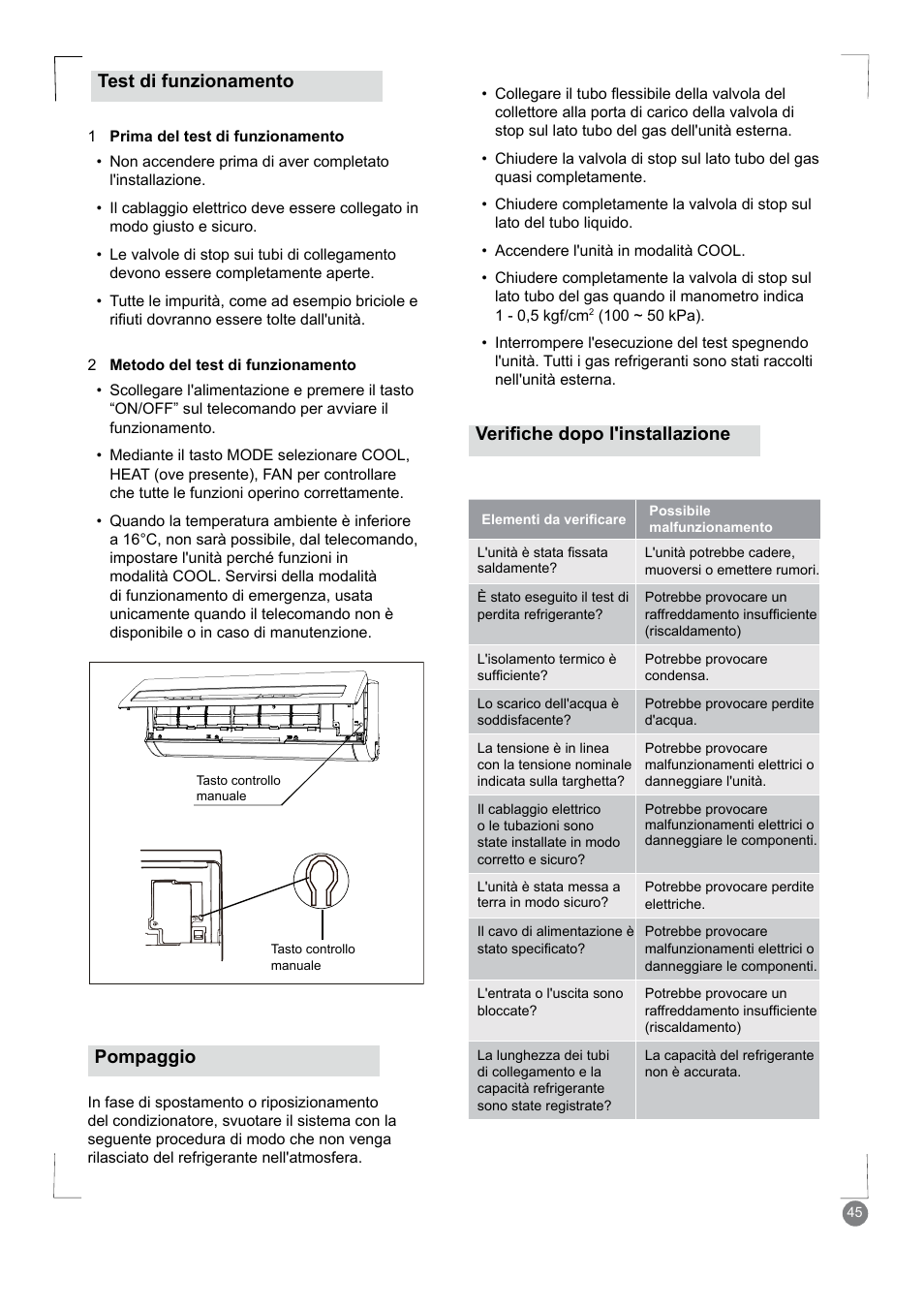 Electrolux EXM24HV1WE User Manual | Page 45 / 90