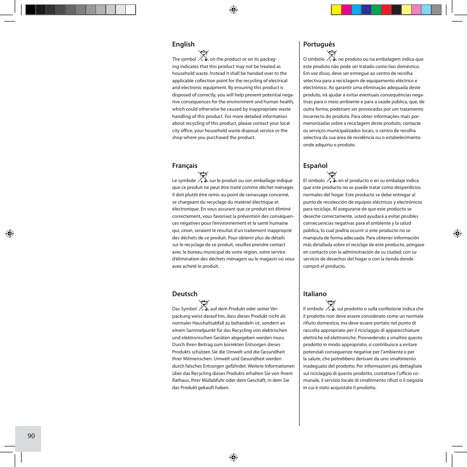 Electrolux ZCS2100 User Manual | Page 90 / 96