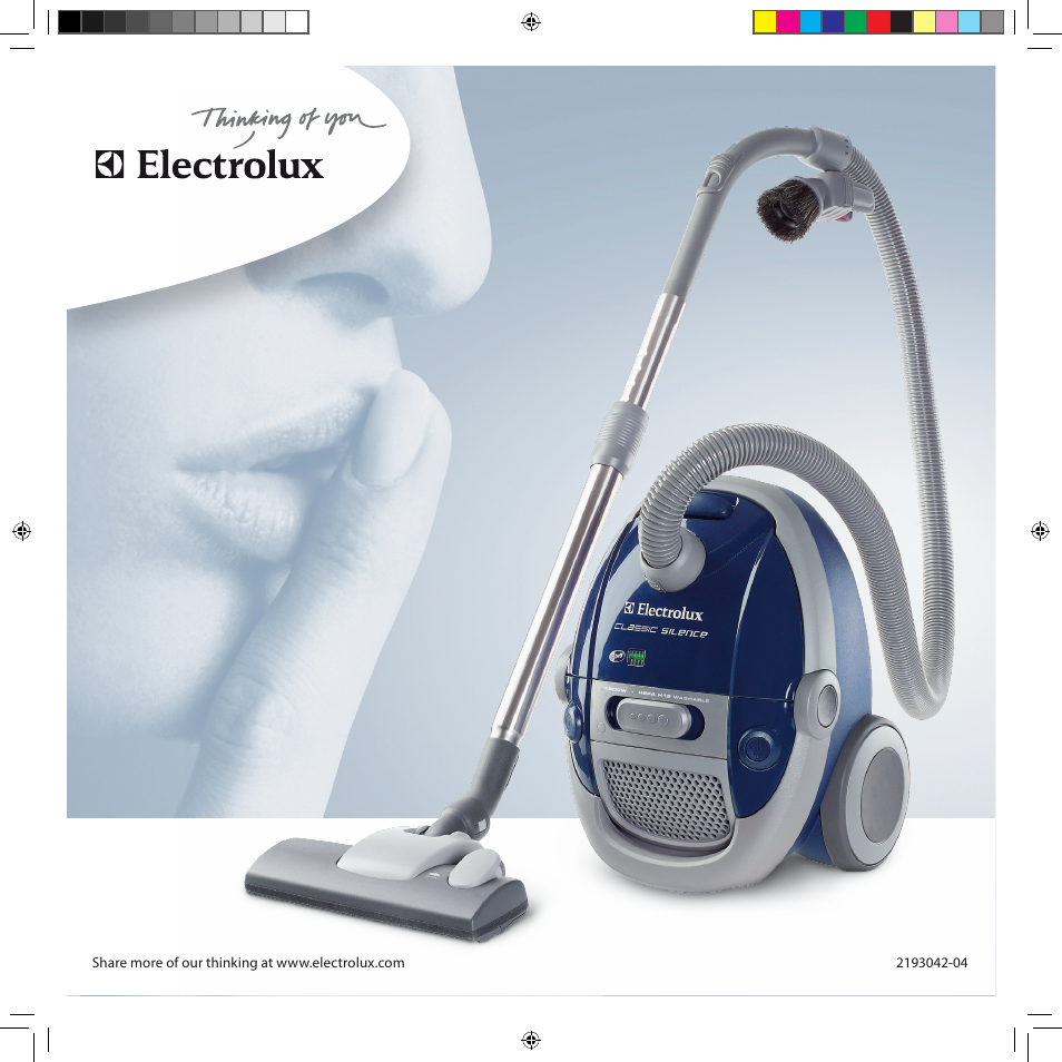 Electrolux ZCS2100 User Manual | Page 96 / 96