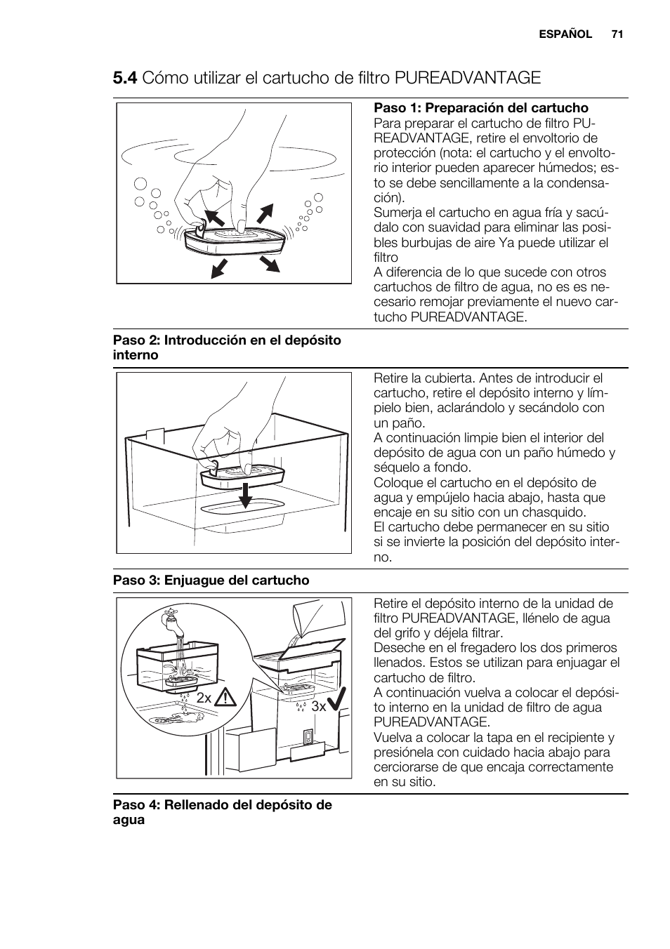 Electrolux EN3850DOX User Manual | Page 71 / 88