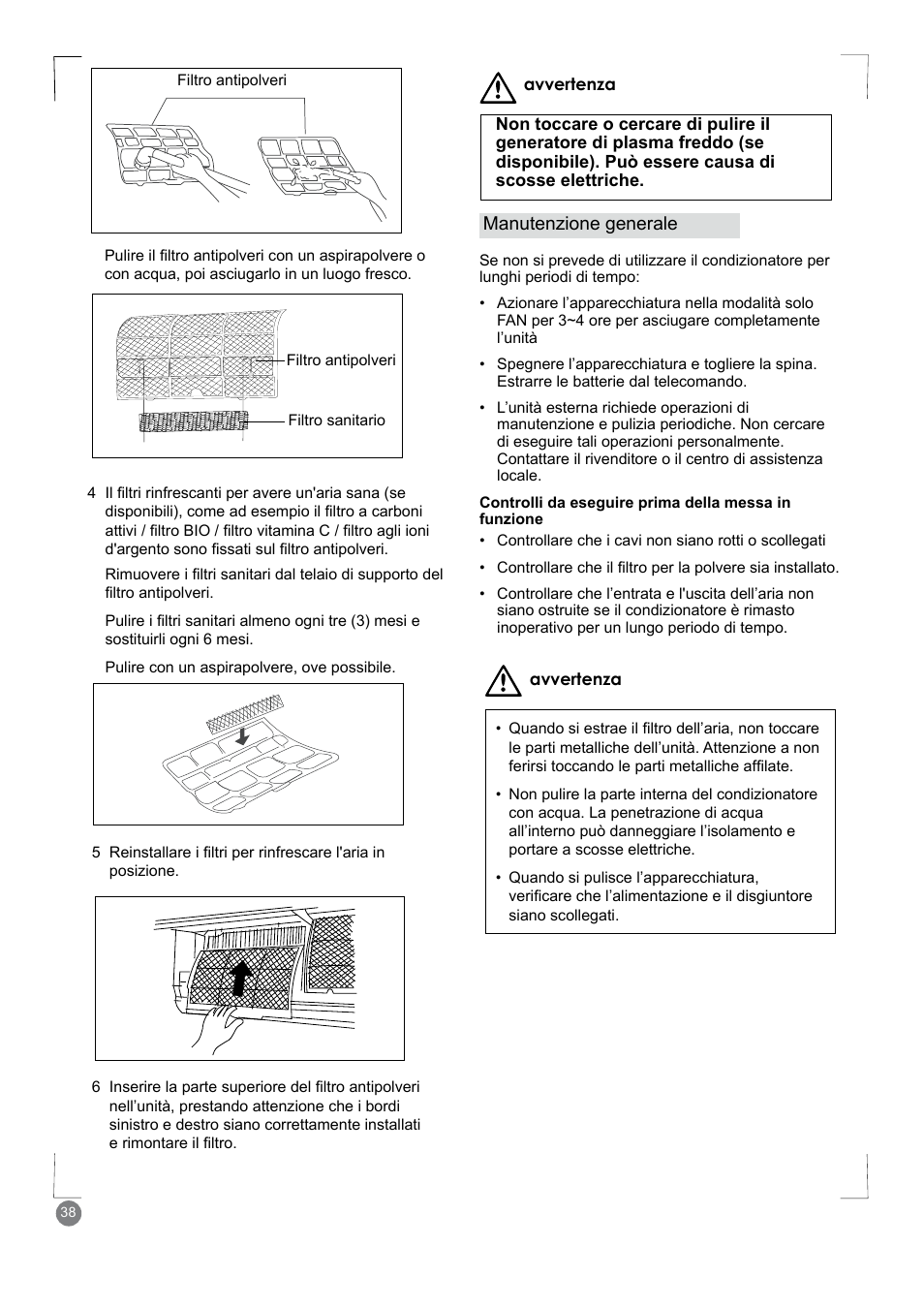 Electrolux EXM18HV1WE User Manual | Page 38 / 82